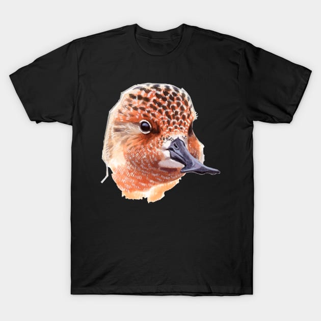 Spoon-billed Sandpiper T-Shirt by kokayart